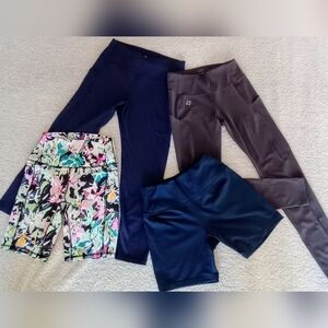 Lot of women's workout bottoms